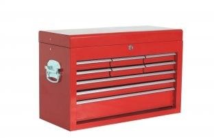 OEM / ODM 9 lade gereedschap borst en kabinet met rode hoge glanzend Coating(THB-24290)