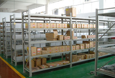 Logistische cental staal het rekken systemen Multi – Niveau 100KG per laagcapaciteit met houten raad