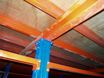 Op zwaar werk berekende Twee Niveaus Industriële Mezzanine Systemen voor Logistiekcentrum, 1000kg