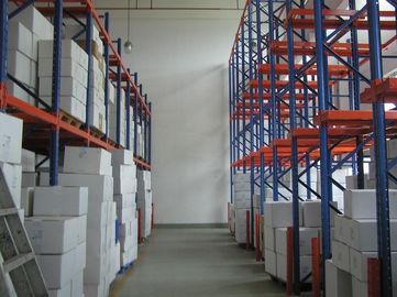1500KG regelbare enige toegangsaandrijving in Pallet het Rekken met vorkheftruck het werken