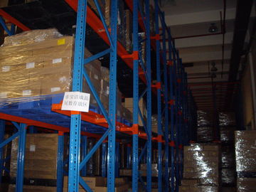 beide zijtoegangsdubbel - diepe Aandrijving in Pallet het Rekken voor industriële opslag