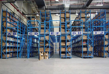 Handverrichtingsmezzanine bevloeringssystemen 150 - Rekken van de de laagplank van 500KG de Multi