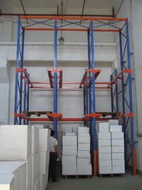 Blauwe oranje regelbare palletaandrijving in het rekken van cantilever voor Koude ruimte