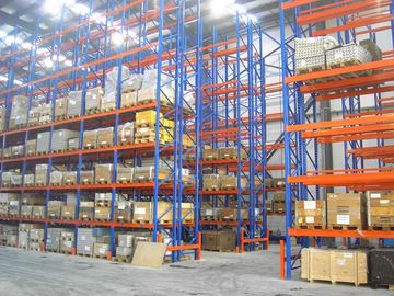 lange spanwijdte Industriële het Rekken Systemenpallet regelbaar voor opslaglading het opslaan