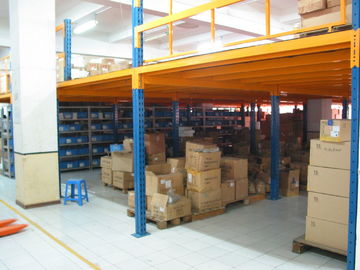 Zwaargewicht Industriële Mezzanine van de Ladingscapaciteit Vloeren met Staal/Triplexbevloering