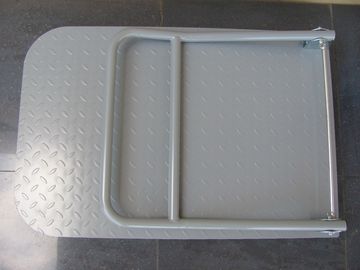 150kg/van het het staalkarretje van 300kg vouwbaar het pakhuismateriaal met leuning
